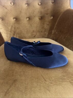 Zara | Shoes | Zara Yellow Pointed Toe Slingback Flats With  display picture 1
